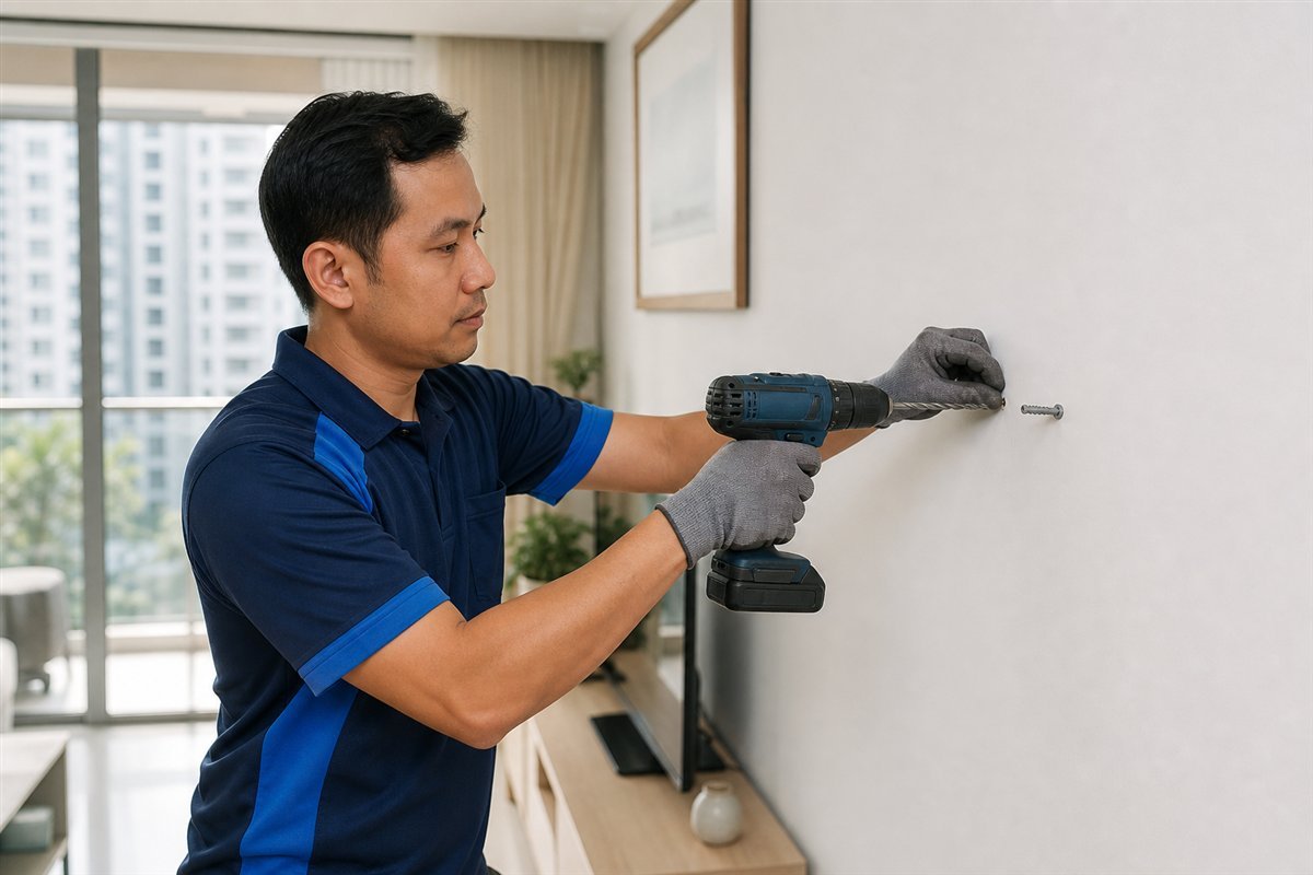 Wall plug support