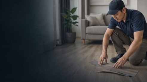 Vinyl flooring background 1